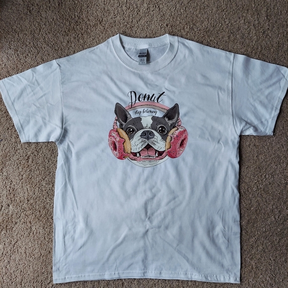 Funny Dog Unisex Size Large T Shirt - Picture 1 of 2